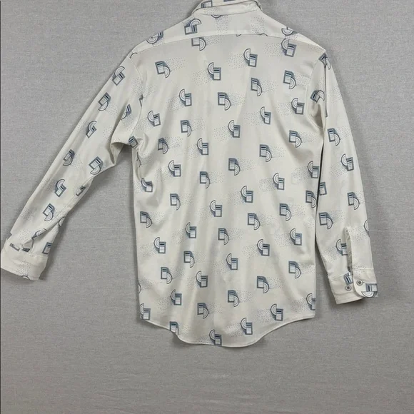 Vintage 1970's polyester shirt - Picture 5 of 6